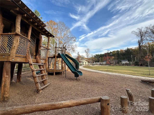 view of community playground