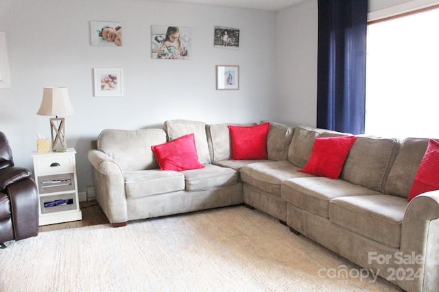 view of living room