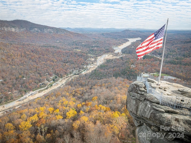 view of mountain feature