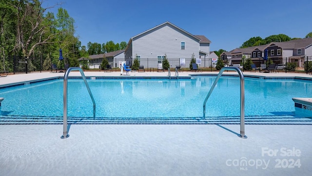 view of pool