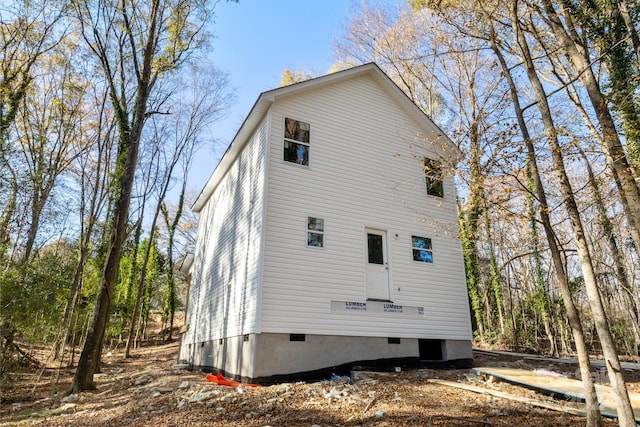 view of rear view of house