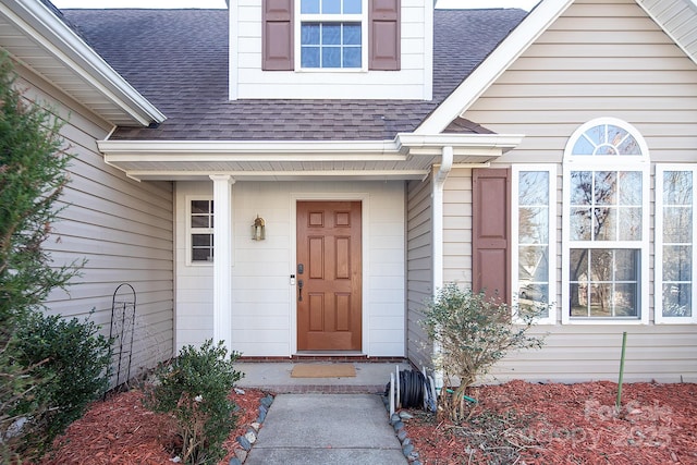 view of property entrance