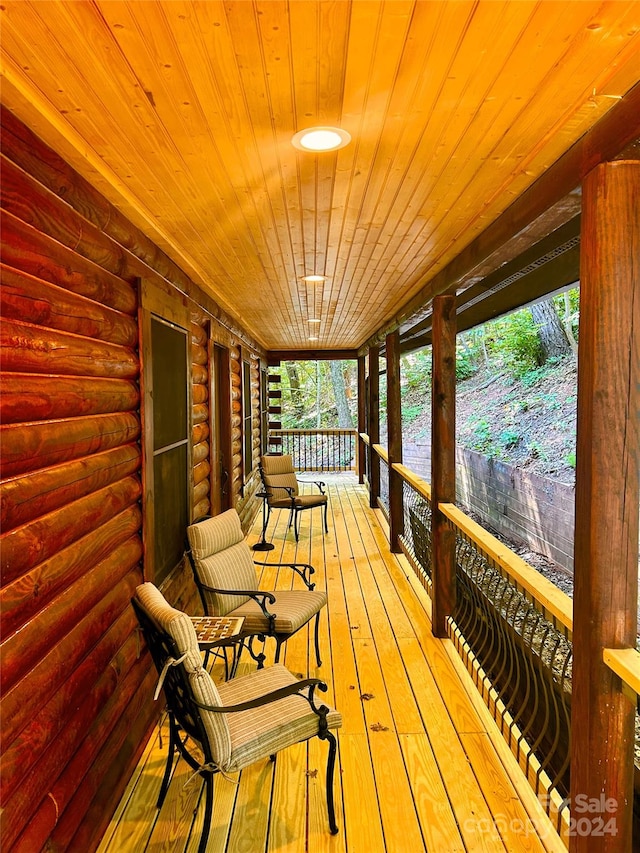 229 Seton Rd, Lake Lure, NC 28746 - view of porch