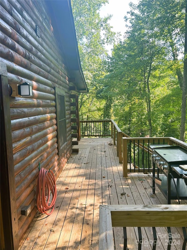 229 Seton Rd, Lake Lure, NC 28746 - view of deck