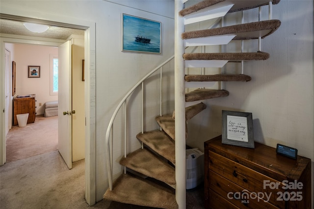 300 Glenwood Ln Unit K-38, Sugar Mountain, NC 28604 - staircase with carpet