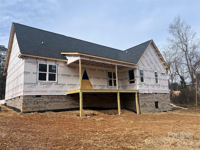 view of rear view of house