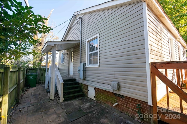 view of back of house