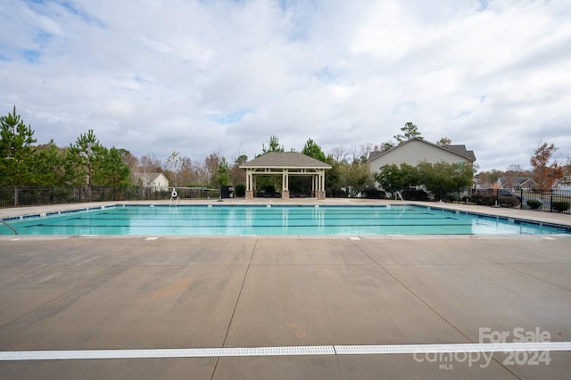 view of pool