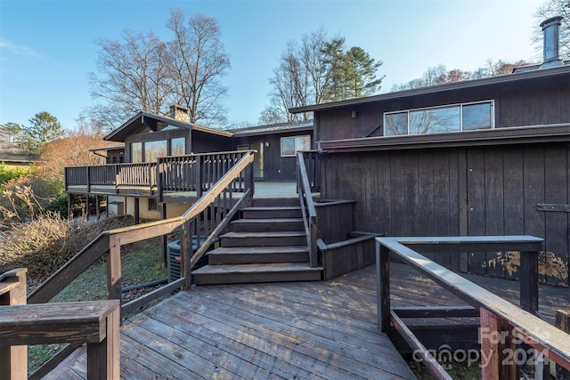 208 Dogwood Ln, Black Mountain, NC 28711 - exterior space with a deck