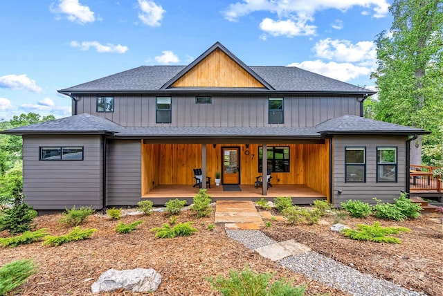 107 Beautyberry Dr, Asheville, NC 28801 - view of front of property with covered porch