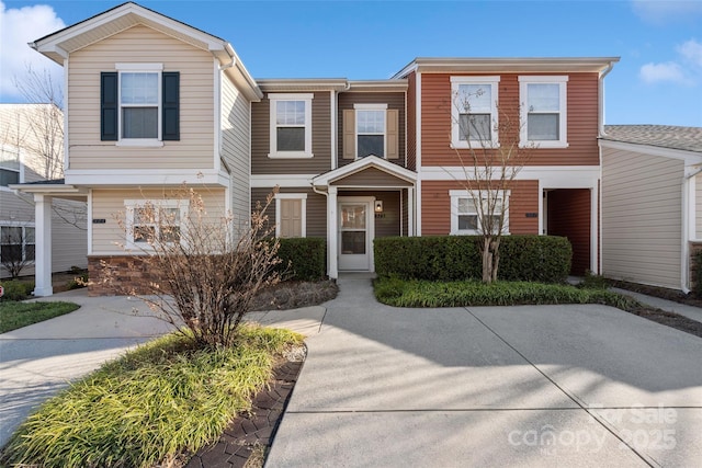 view of townhome / multi-family property