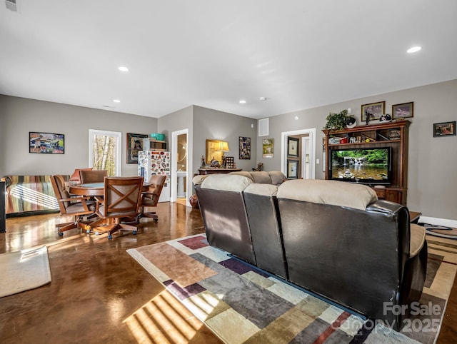 view of living room