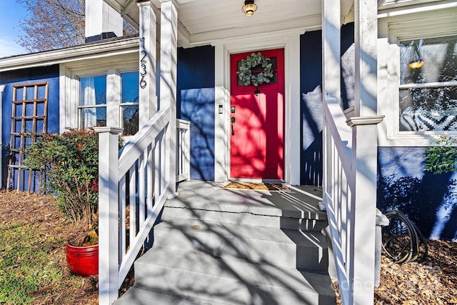 view of property entrance