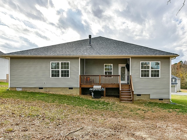 view of rear view of house