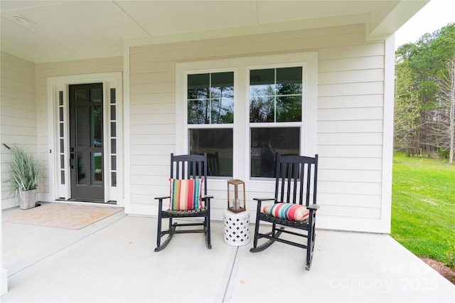 1875 Rock Hill Church Rd Unit 4, Matthews, NC 28104 - view of covered porch