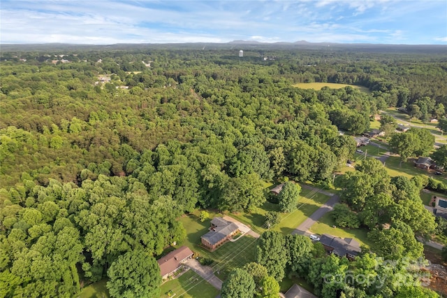 216 Delview Dr, Cherryville, NC 28021 - view of property location with a heavily wooded area