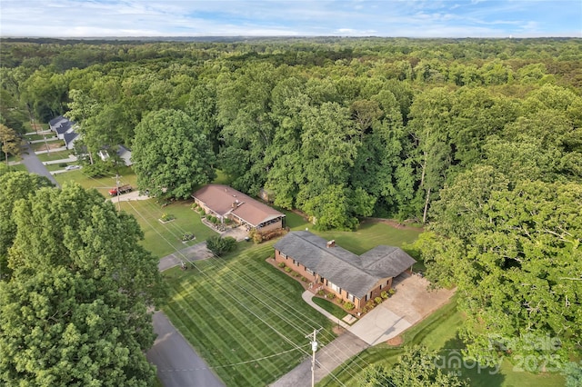 216 Delview Dr, Cherryville, NC 28021 - bird's eye view of a forest