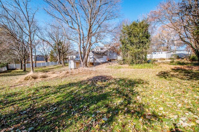 241 4th Ave N, Taylorsville, NC 28681 - view of yard with a storage unit