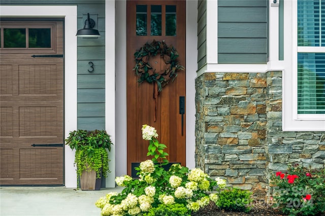 20 Heartleaf Cir Lot 7, Arden, NC 28704 - view of exterior entry featuring stone siding