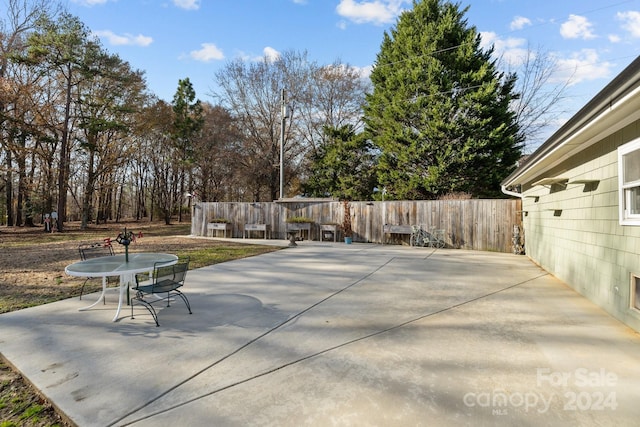 view of patio