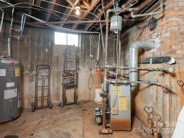 utilities with water heater