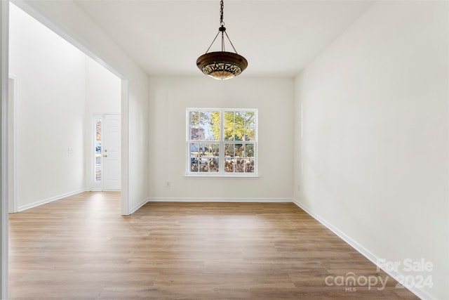 1805 Lexington Ave, Monroe, NC 28112 - spare room with light wood-type flooring and baseboards