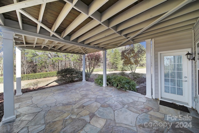 view of patio