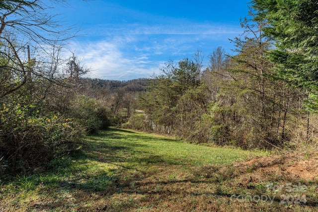 view of mountain feature