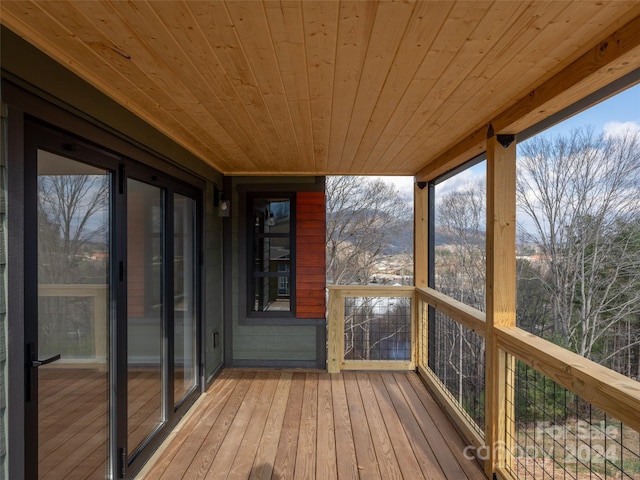 154 Aster Ridge Dr, Waynesville, NC 28786 - view of wooden deck