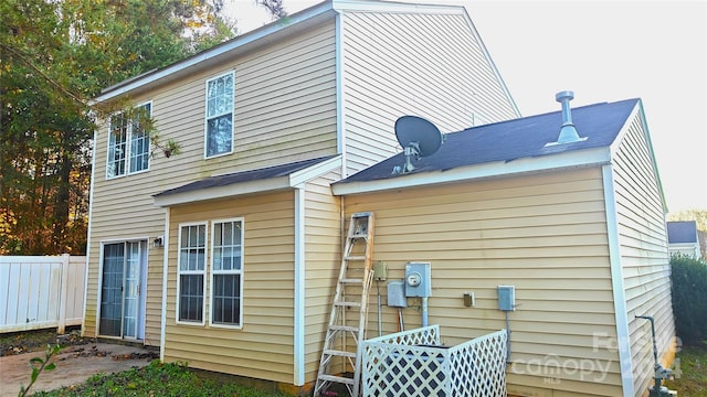 view of rear view of house