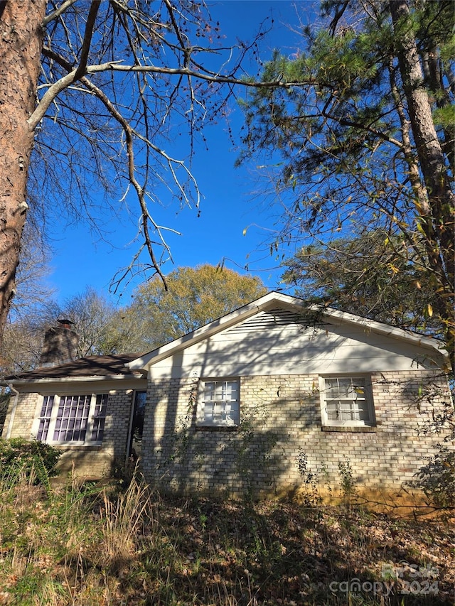 view of property exterior