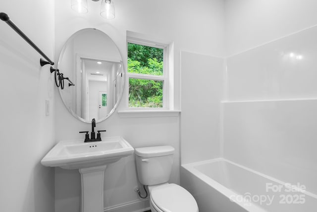 190 Cherry Springs Ln Unit 1-E, Asheville, NC 28804 - bathroom with toilet and  shower combination