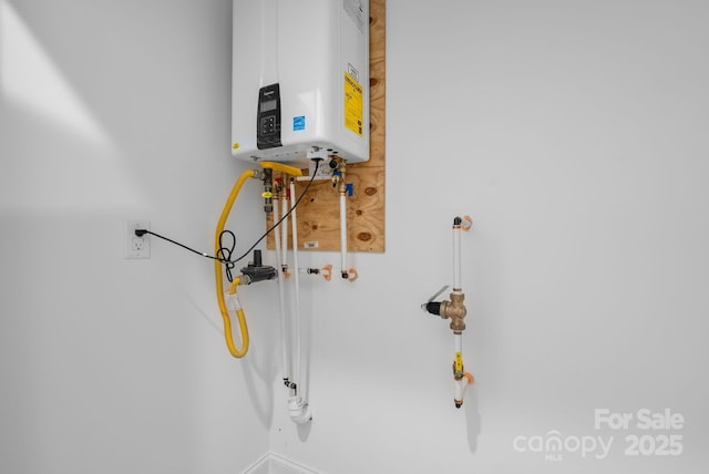 190 Cherry Springs Ln Unit 1-E, Asheville, NC 28804 - utilities featuring tankless water heater
