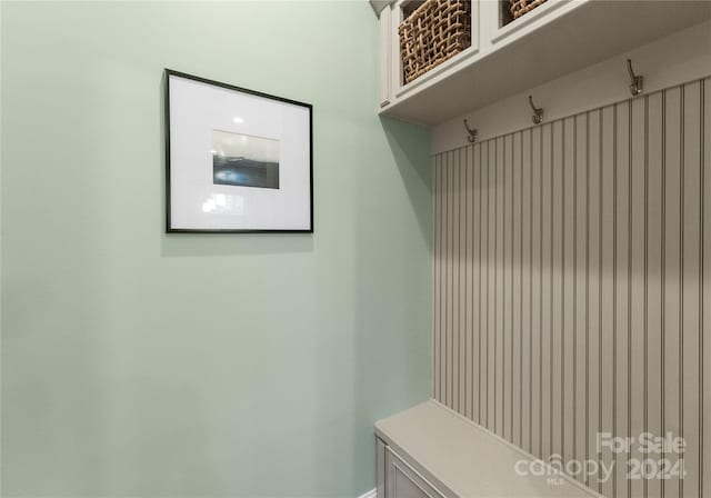 view of mudroom