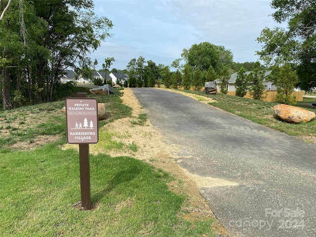 view of road