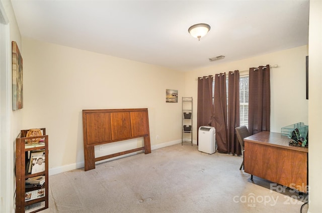 195 Linkside Ct SE, Lenoir, NC 28645 - home office with light colored carpet and baseboards