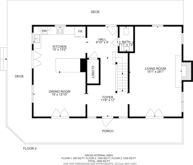 1679 Woods Mountain Trl, Cullowhee, NC 28723 - view of room layout