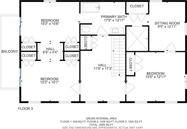 1679 Woods Mountain Trl, Cullowhee, NC 28723 - view of floor plan / room layout