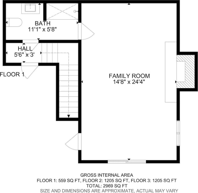 1679 Woods Mountain Trl, Cullowhee, NC 28723 - view of room layout