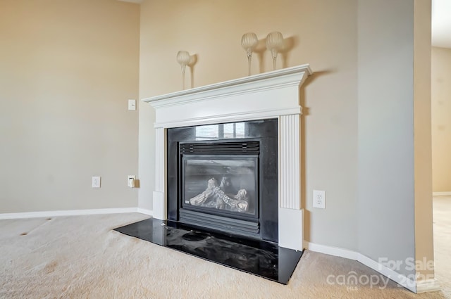 room details with carpet floors