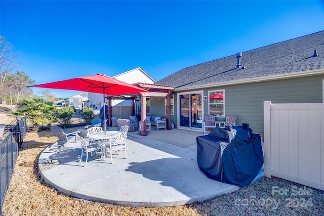 view of patio / terrace