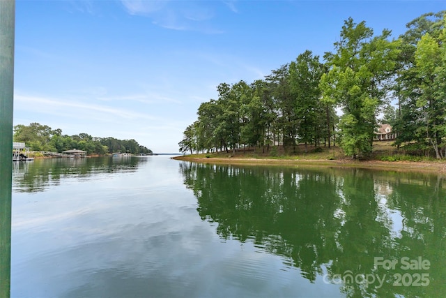 property view of water