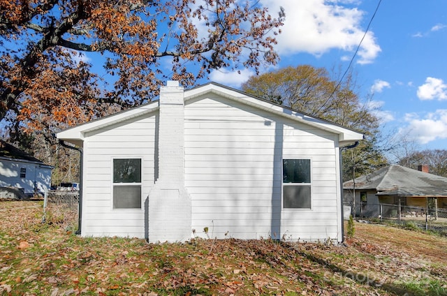 view of property exterior