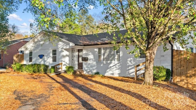 view of rear view of house