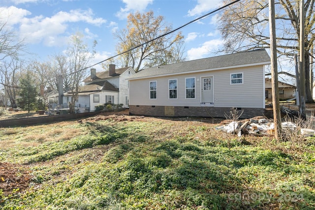 view of back of house