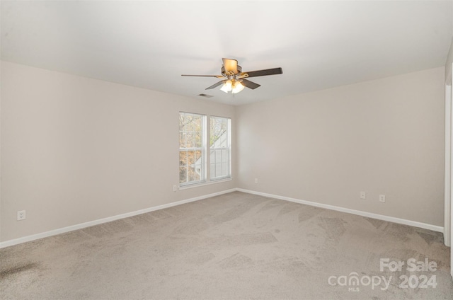 12039 Windy Rock Way, Charlotte, NC 28273 - carpeted empty room featuring ceiling fan