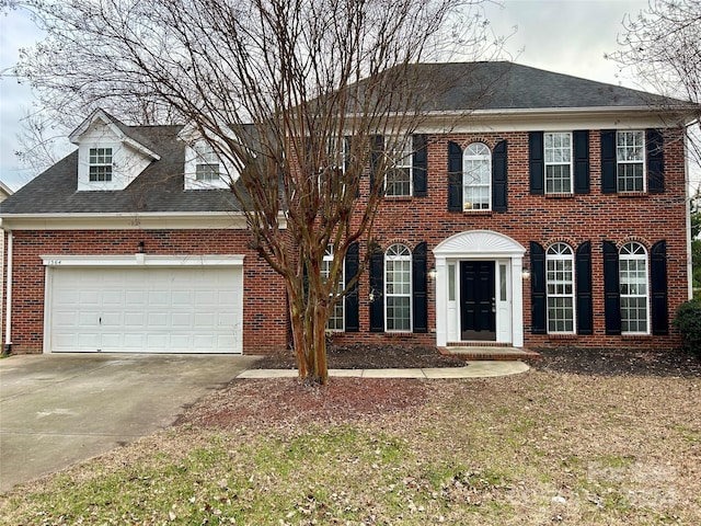 view of colonial inspired home