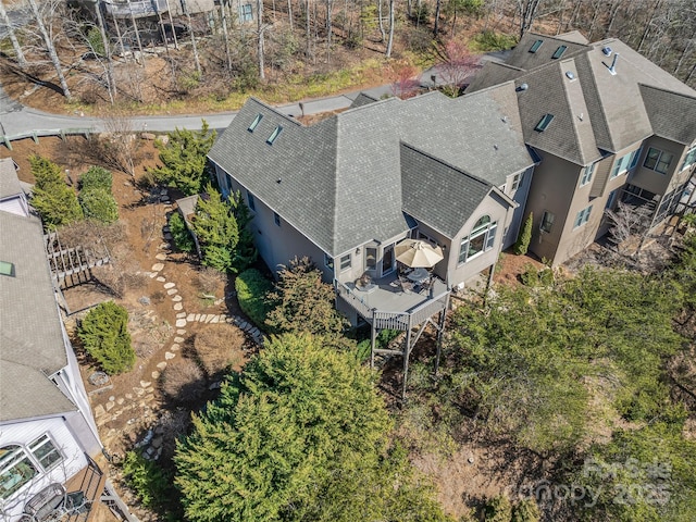 20 Red Plum Ln, Black Mountain, NC 28711 - birds eye view of property
