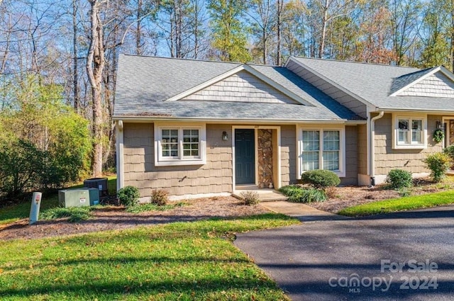 view of ranch-style home