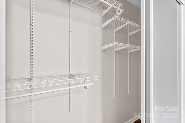 view of spacious closet